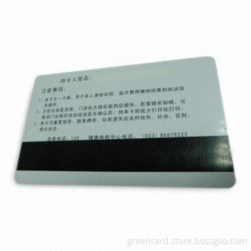 Magnetic Card, Measuring 86 x 54mm